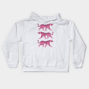 Fierce: Night Race Pink Tiger Edition Kids Hoodie